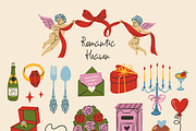 Cute Valentines Day Clipart, an Object Graphic by AnnArt (Thumbnail 3 of 10)