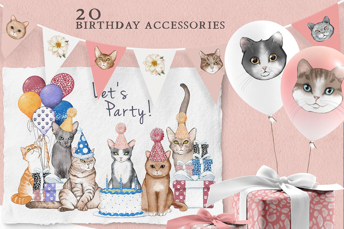 Pet Illustrations Patterns & Borders, a Graphic by Pretty Little Lines (Photo 21 of 29)
