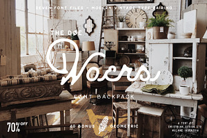 The Doewoers Font Bundle