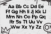 Fledora Dirty – Bold Rounded Grunge, a Sans Serif Font by MaikoHatta (Thumbnail 6 of 8)