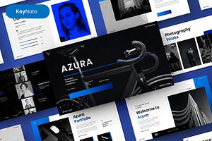 Azura – Business Keynote, a Presentation Template by Dens Creative Studio