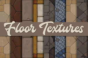 Hand-painted Medevial Floor Textures