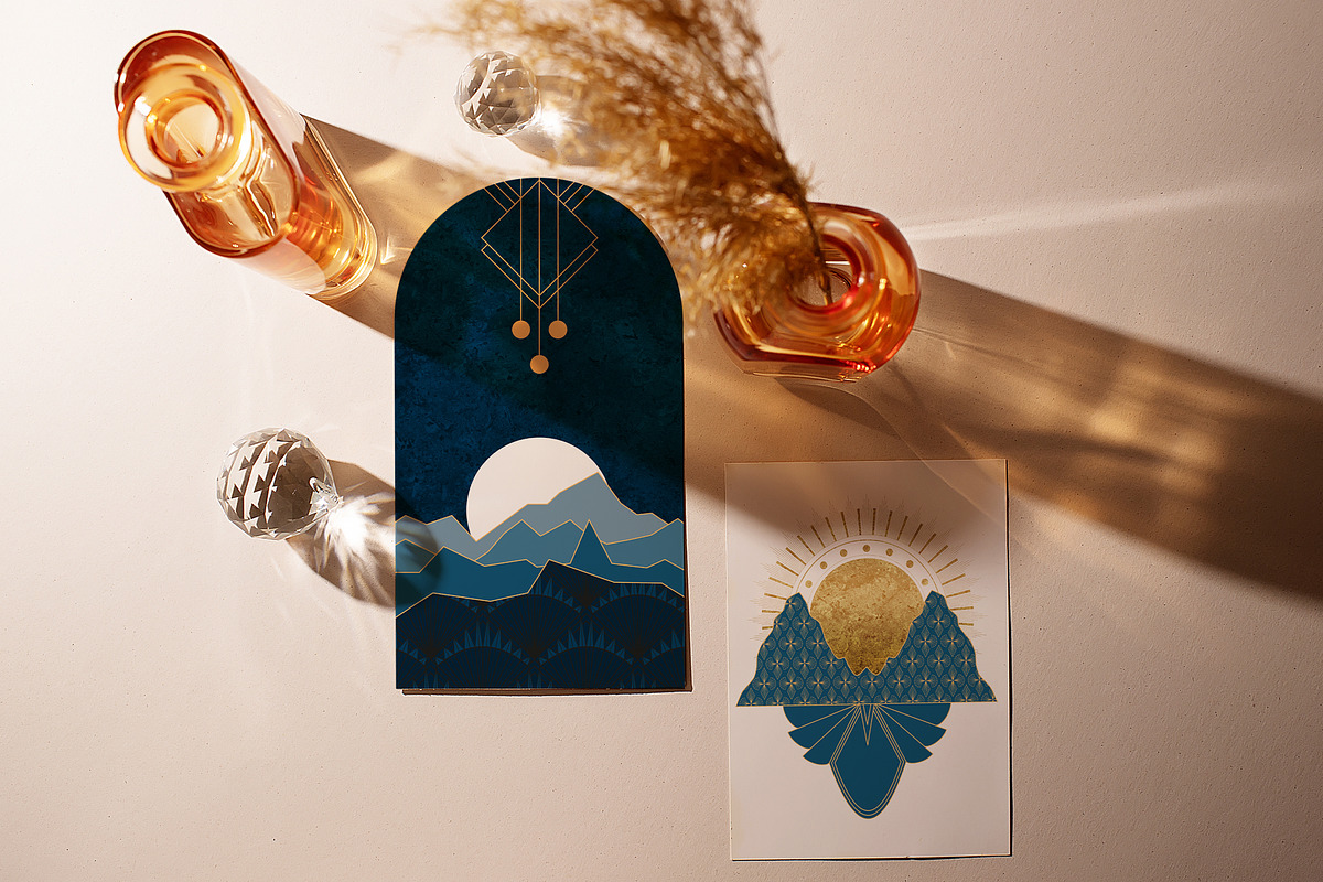 Art Deco Landscape Creator Kit, an Object Graphic by Polli Deeva (Photo 18 of 19)