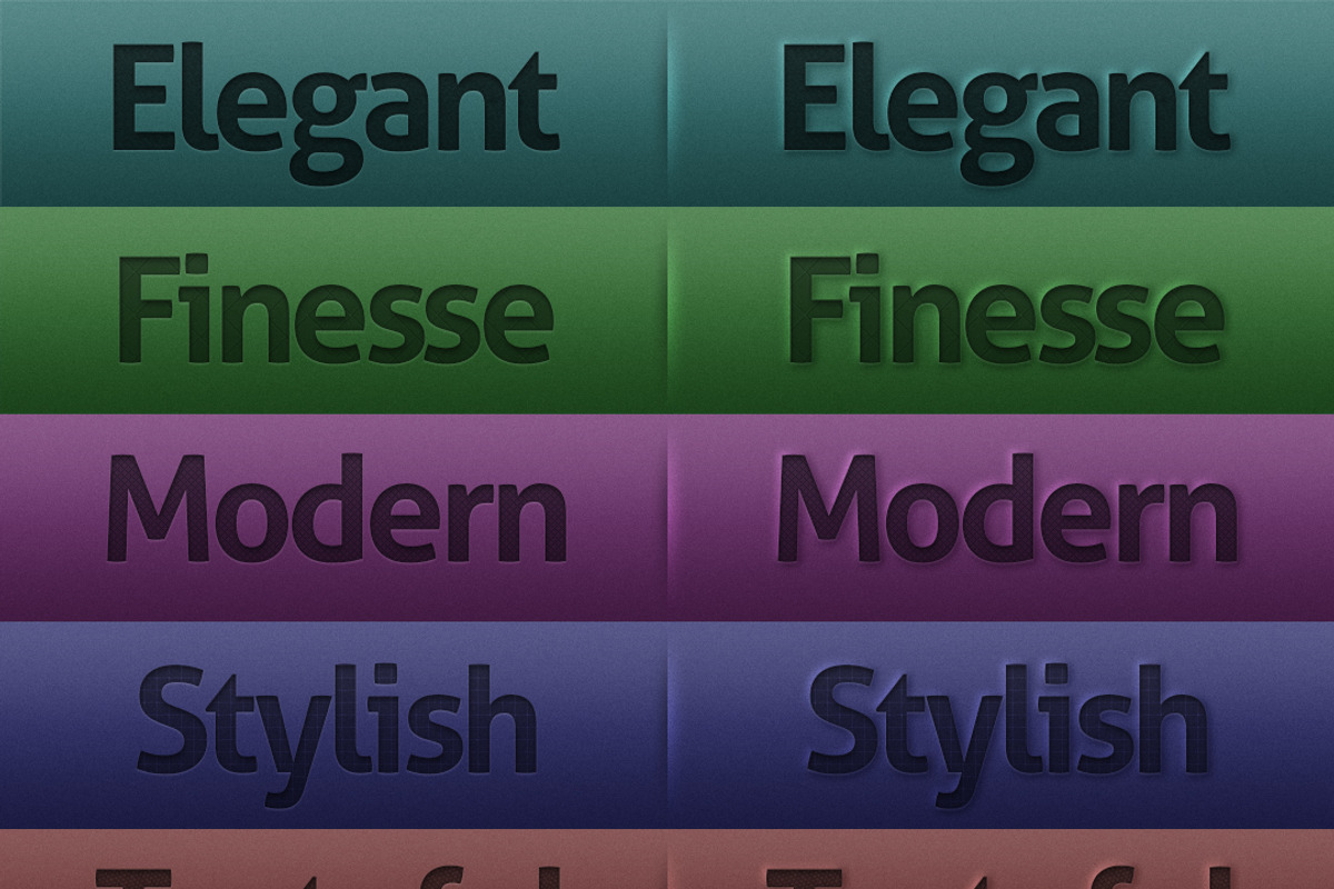 Pressed & Embossed Text Styles, a Layer Style Add-On by Creativenauts