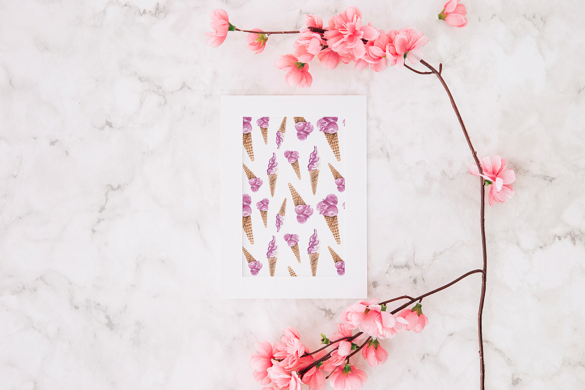 Sweets & desserts clipart & patterns, a Food Illustration by Visual Animal (Photo 17 of 21)