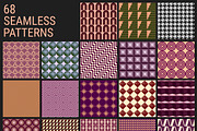 Abstract Geometry. Seamless Patterns, a Pattern Graphic by AnMark (Thumbnail 4 of 5)