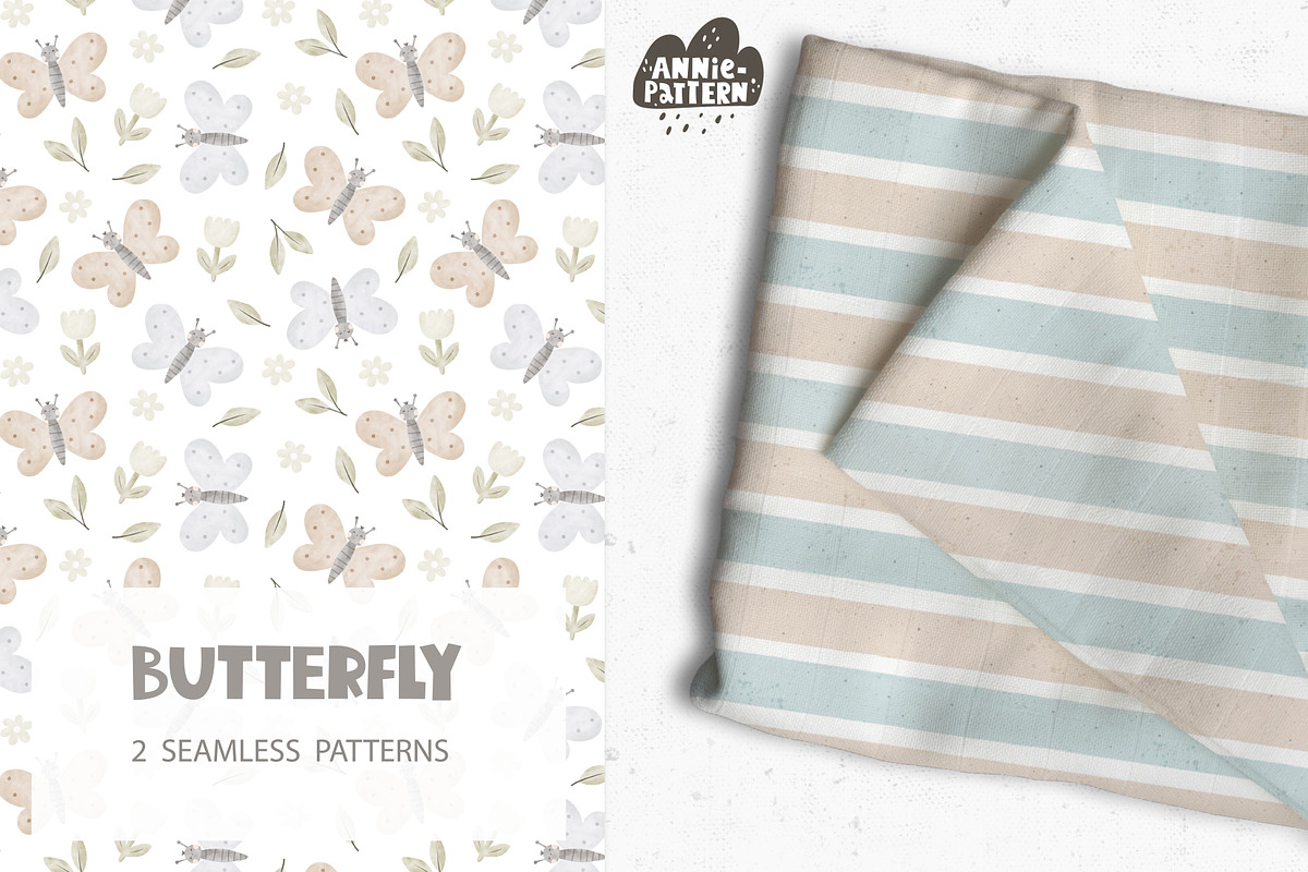 Butterfly, a Pattern Graphic by AnnieArt (Photo 1 of 4)
