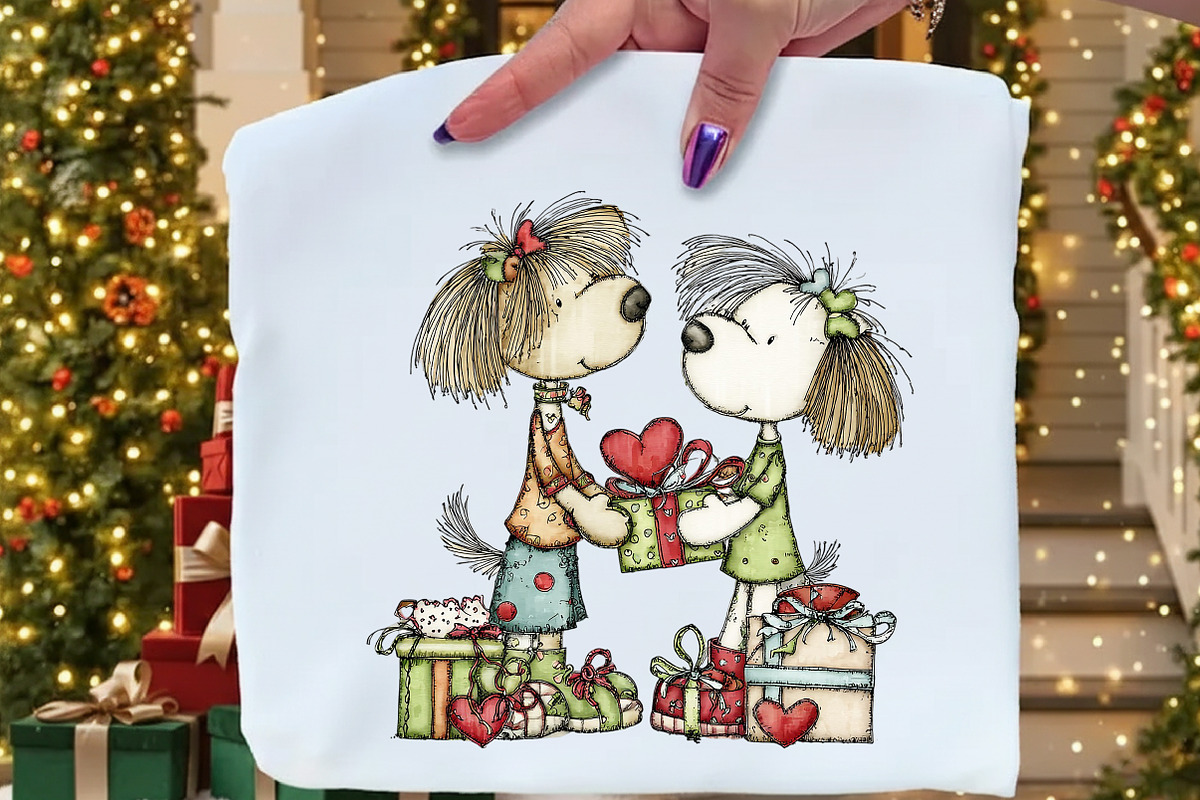 Valentine's Day Animal Couple PNG, an Illustration by Craft Nest (Photo 5 of 9)