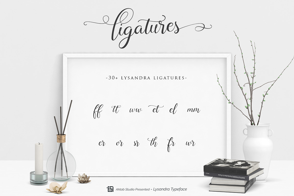Lysandra Beauty Font preview 5