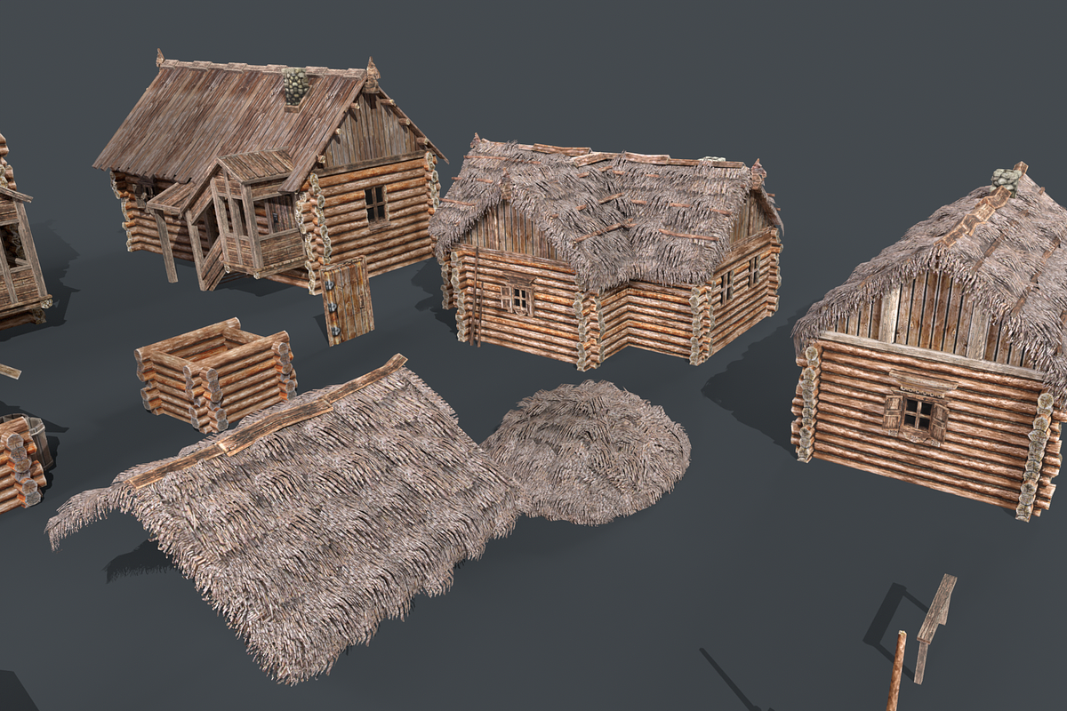 Wooden Village, an Architecture 3D Model by Beatheart Creative Studio (Photo 15 of 22)