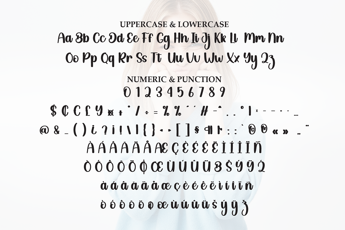 Chubby | Script Font, a Handwritten Font by Scratchones (Photo 7 of 9)