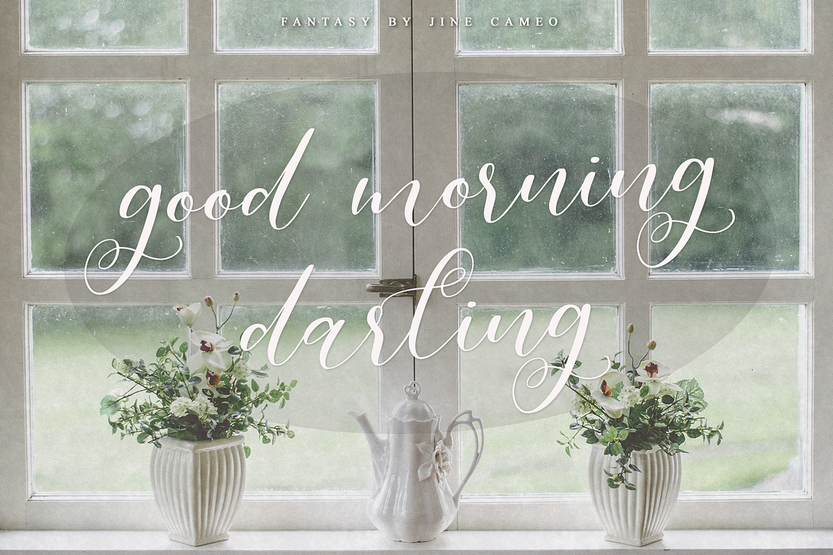 fantasy romantic script, a Script Font by Quothron (Photo 4 of 7)