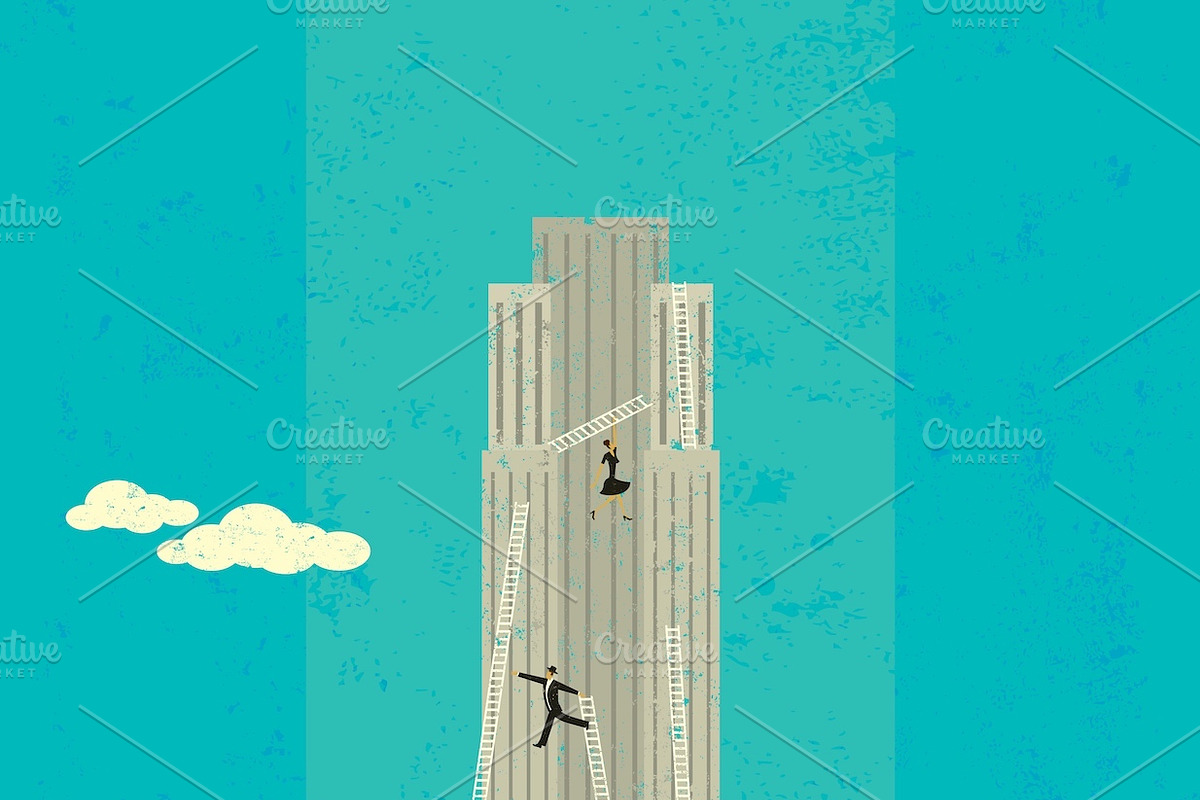 Business Concepts Bundle 01, a Person Illustration by retrorocket (Photo 7 of 17)