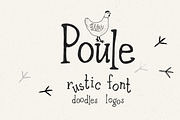 Poule Serif Rustic Font, a Serif Font by LABFcreations (Thumbnail 7 of 16)
