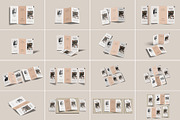 A4 Trifold Brochure Mockup Bundles, a Brochure Template by Graphic Aesthetic (Thumbnail 2 of 20)