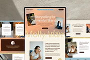 Molly Squarespace 7.1 Template, a Squarespace Template by Studio Heythere (Thumbnail 1 of 9)