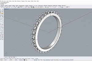 Wedding Ring 3D Print Model