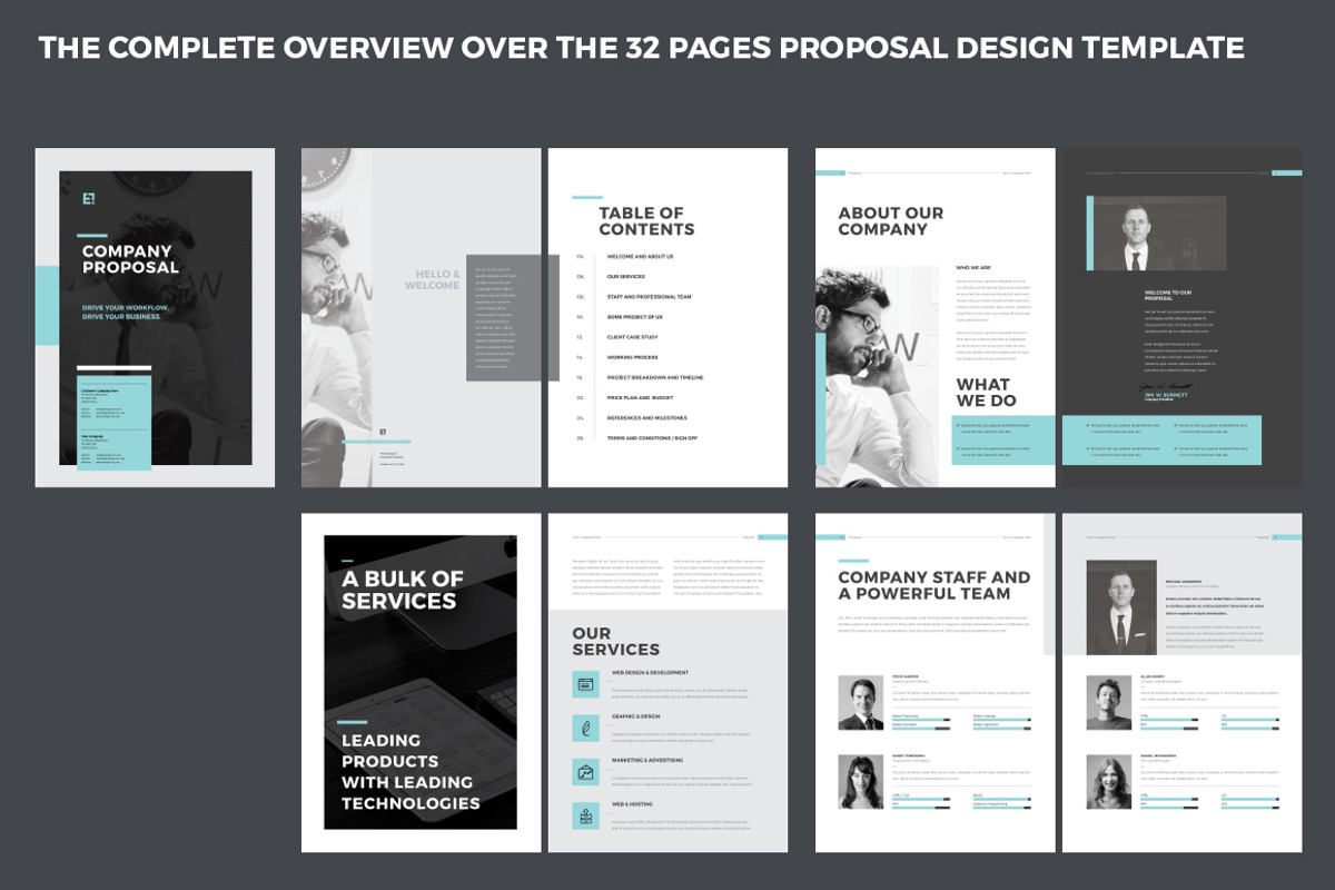 Company Brochure Pack, a Brochure Template by Egotype (Photo 5 of 33)