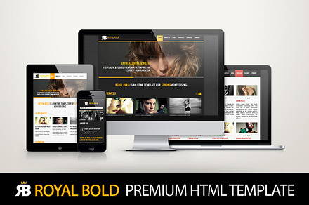 Royal Bold - Premium HTML template