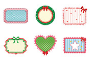 Christmas Coquette Frame Clipart PNG, an Illustration by SinaCreation (Thumbnail 2 of 7)