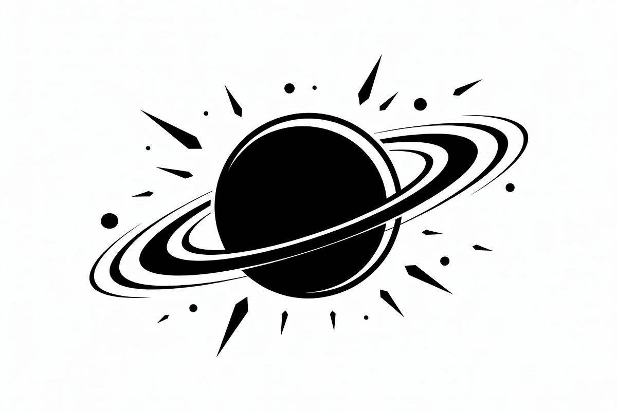 Planet Saturn planetary ring system, an Illustration by Amazin_art (Photo 12 of 21)