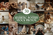 50 Aesthetic Pottery Stock Photos, a Person Illustration by Incomelion (Thumbnail 1 of 13)