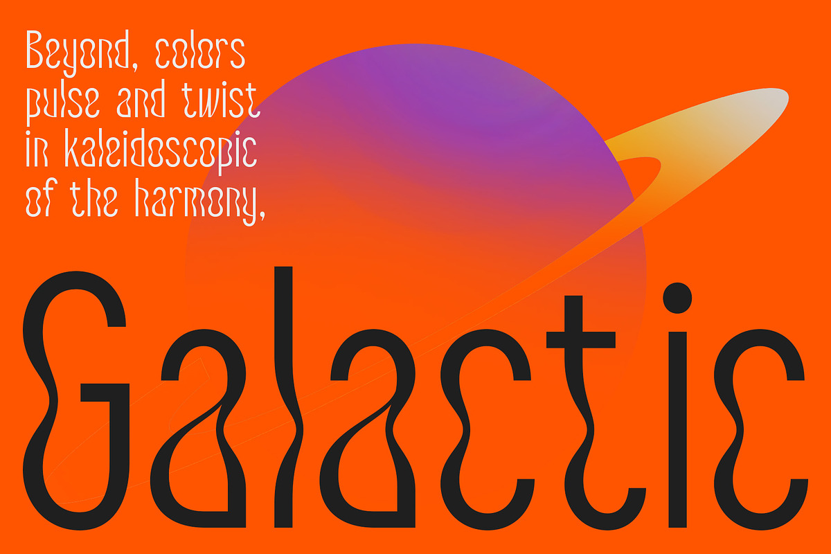 CS Devious – Psychedelic Font, a Sans Serif Font by Craft Supply Co. (Photo 5 of 8)