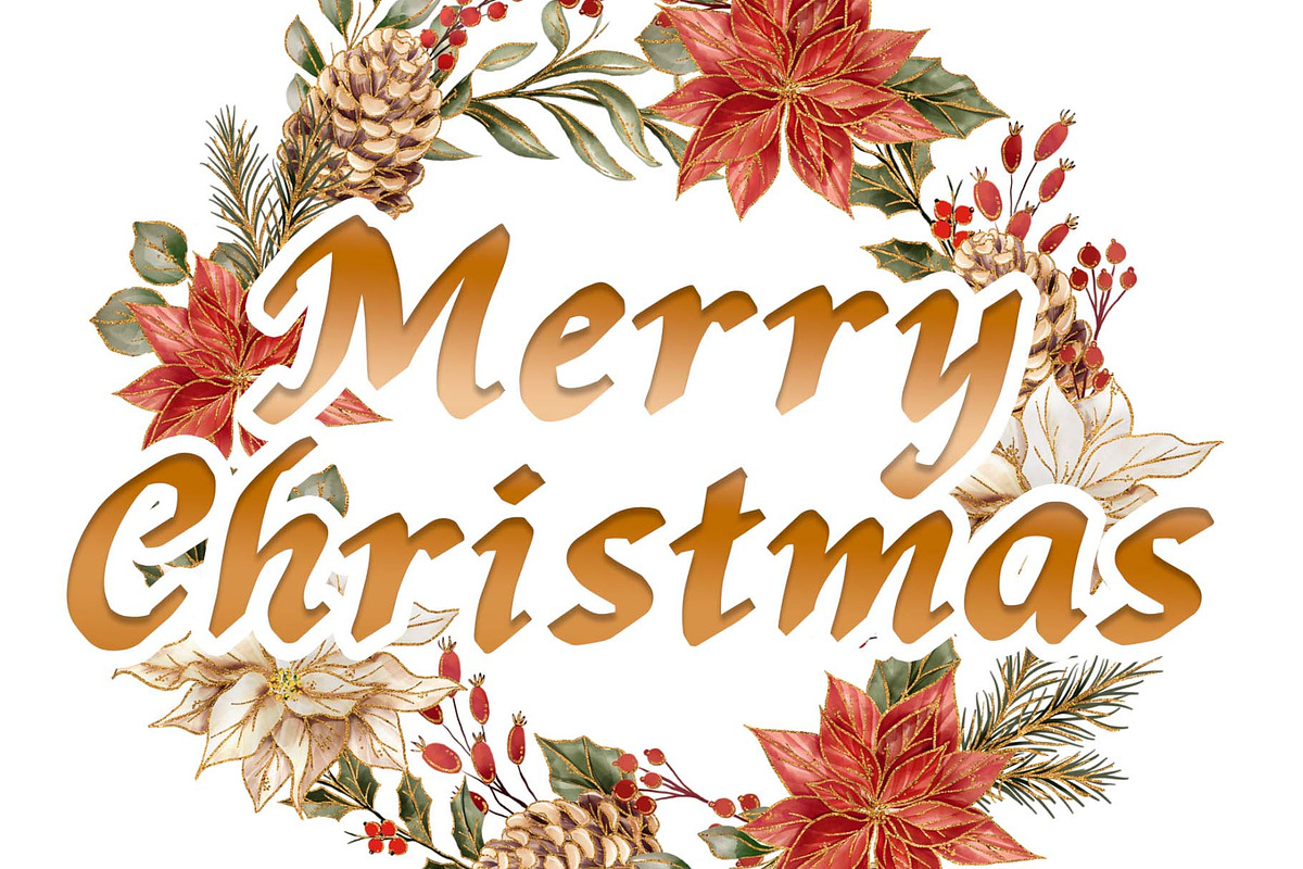 Anabela Christmas, a Blackletter Font by Yoga Letter (Photo 2 of 5)
