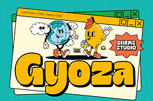 Gyoza - Cartoon Font Family