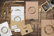 Rustic Wreath Creator, an Illustration by Gray Cat Graphics (Thumbnail 5 of 5)