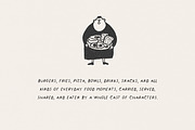 Food, Plates & People: 50 Characters, a Food Illustration by Veyla (Thumbnail 2 of 14)