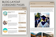March Blogger/traveler Block theme, a WordPress Template by mgh3d (Thumbnail 2 of 4)