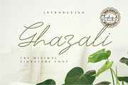 Ghazali - The Minimal Signature Font, a Script Font by Graphicfresh (Thumbnail 7 of 7)