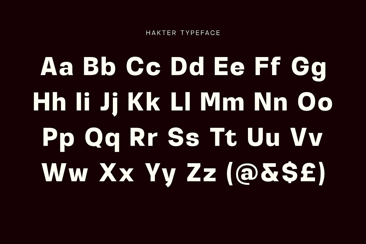 Hakter — Modern Grotesk Sans Serif, a Sans Serif Font by ESEM (Photo 9 of 9)