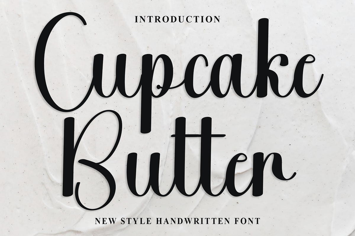 Cupcake Butter, a Handwritten Font by FreshTypeINK (Photo 1 of 8)