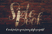 Sidebook Script Font, a Script Font by Deeezy (Thumbnail 4 of 6)