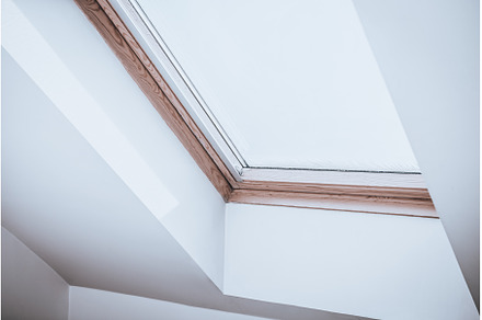 Real photo. Roof window in the house, an Architecture Photo by Anna Om