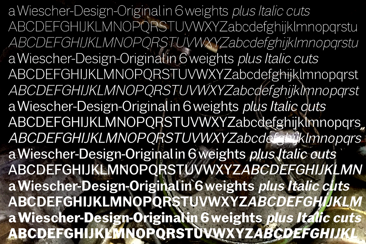 Brute Sans Font Packet preview 4