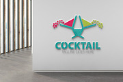 Cocktail Logo Version2, a Branding & Logo Template by Josuf Media (Thumbnail 1 of 3)