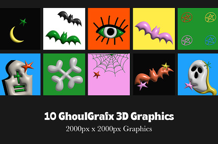 GhoulGrafx | 3D Halloween Graphics