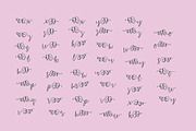 woman beauty calligraphy, a Script Font by Mariyana (Thumbnail 6 of 10)