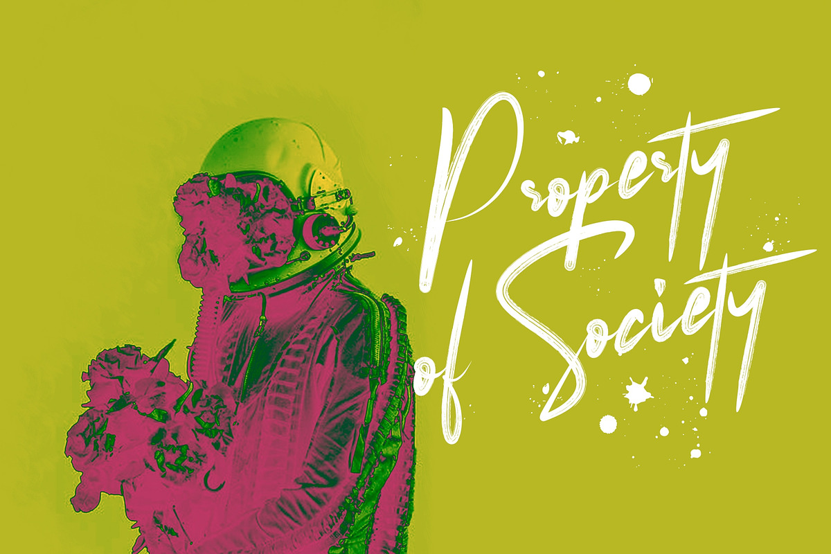 Bickeres Brush Font preview 6