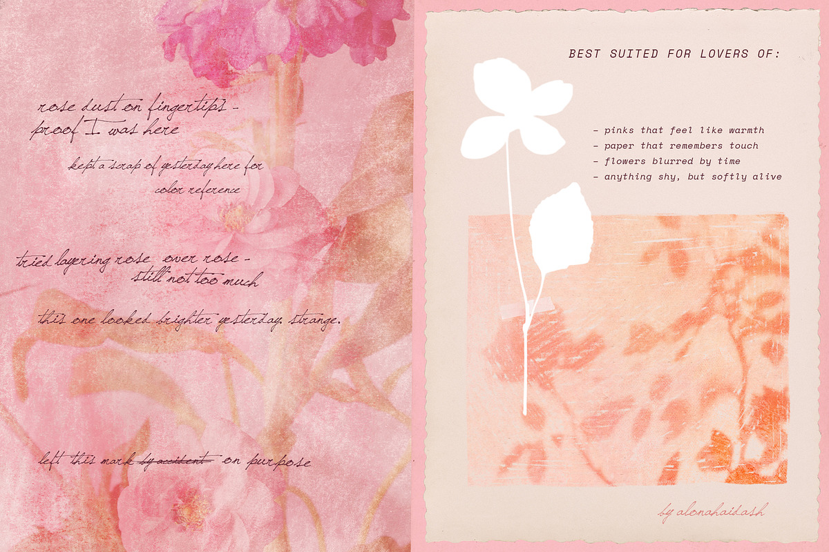 FloraRose: Botanical Backgrounds, a Background Graphic by alonahaidash (Photo 3 of 12)