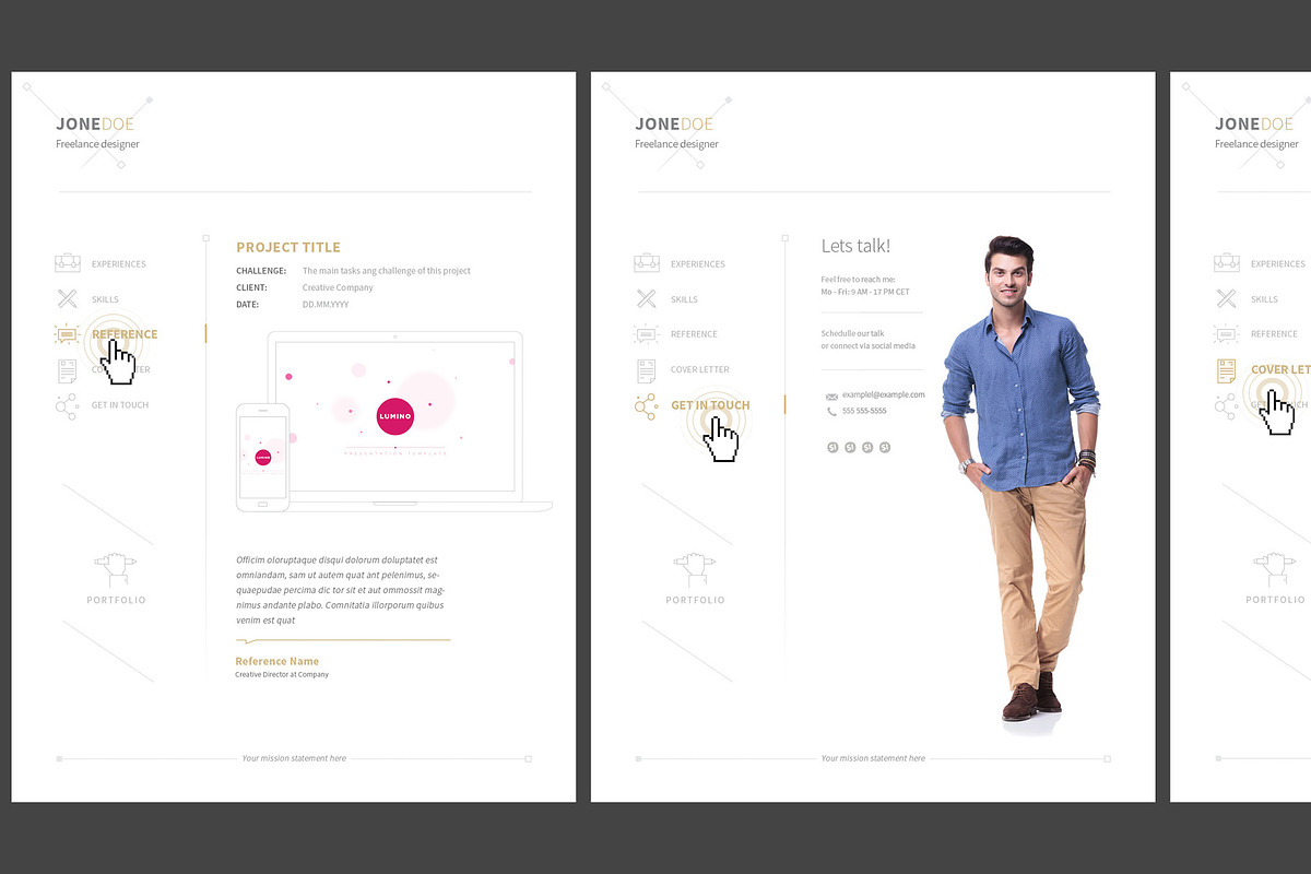 Interactive PDF Resume, a Resume Template by pistakovac (Photo 3 of 3)