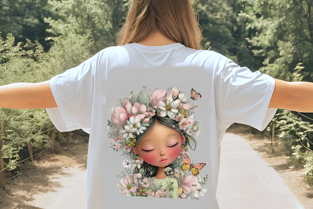 Pastel Summer Girl Clipart Bundle, an Illustration by Digital Artistic99 (Photo 7 of 10)