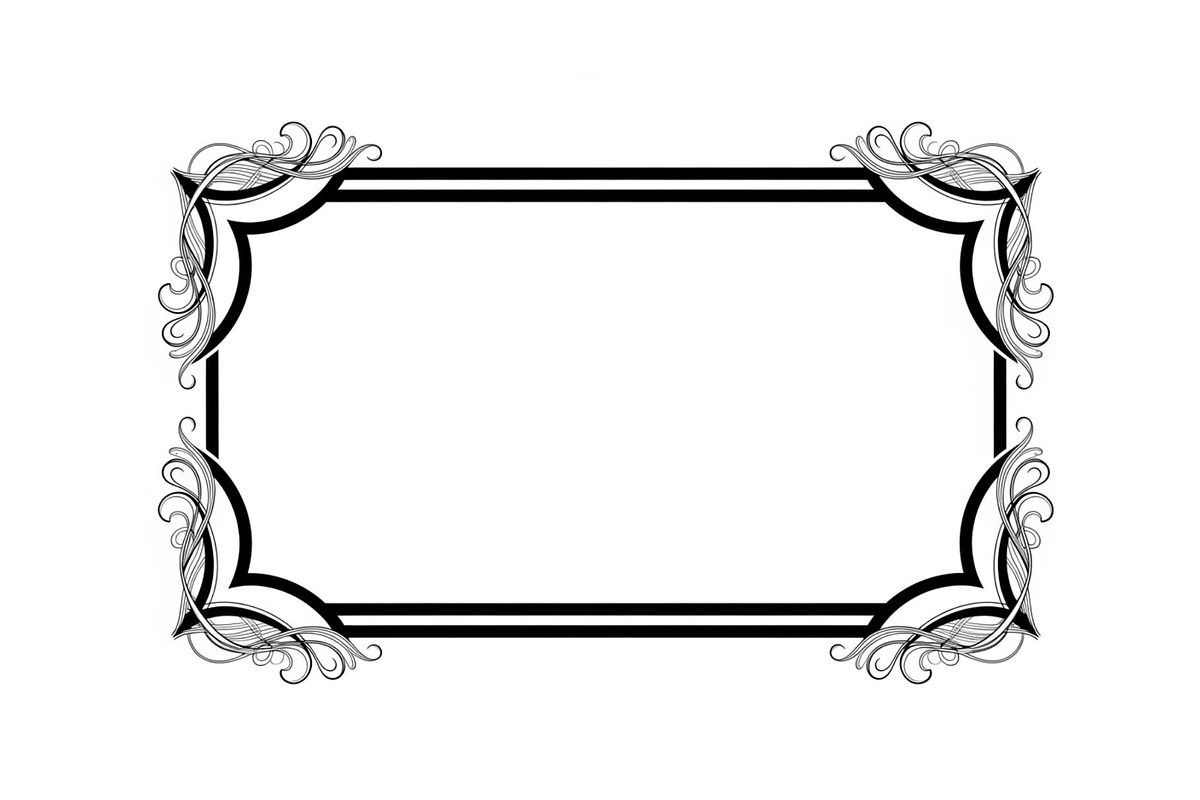 Classic Border Frame SVG Bundle, an Illustration by yasushie (Photo 13 of 28)