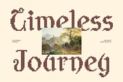CS Rupinder Stitched, a Blackletter Font by Craft Supply Co. (Thumbnail 6 of 8)