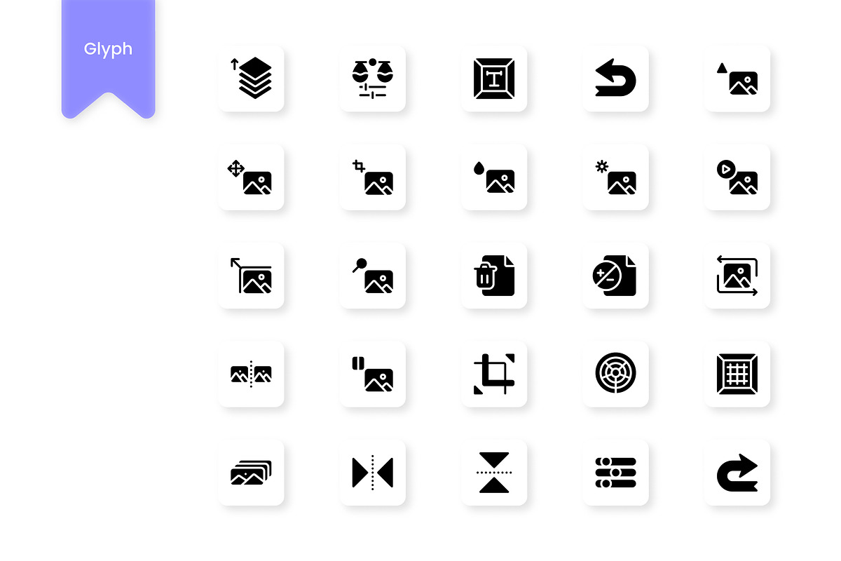 Photo Editing Tools Icons, a Duotone Icon by HacaStudio (Photo 3 of 3)