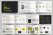 Resume Booklet Design Layout, a Resume Template by MightyDesign (Thumbnail 1 of 9)