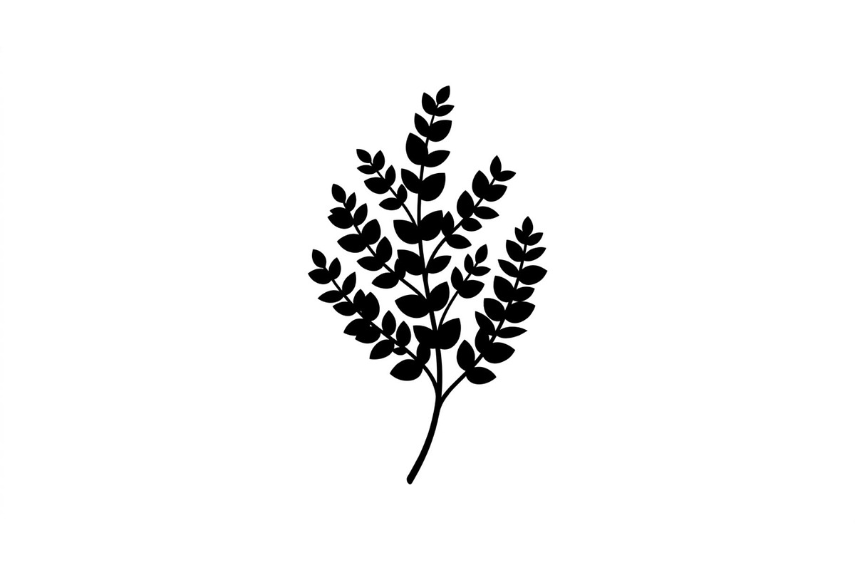 Eucalyptus Foliage Silhouette Set, an Object Graphic by Designs_River (Photo 2 of 3)
